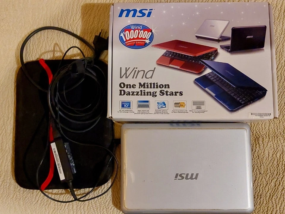 PC Laptop portatile MSI U135 con problemi di boot - Immagine 2 di 4