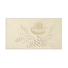 Bigliettini COMUNIONE A RILIEVO - 1 Foglio A4 20 Bigliettini