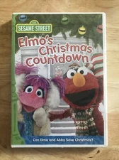 *NEW DVD* ELMO'S CHRISTMAS COUNTDOWN Sesame Street: Can Elmo And Abby Save Xmas?
