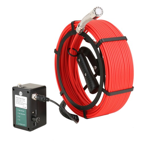 Pipe Inspection Camera DVR 9" Monitor AHD 1080P Sewer Video Camera IP68 16GB - Picture 8 of 13
