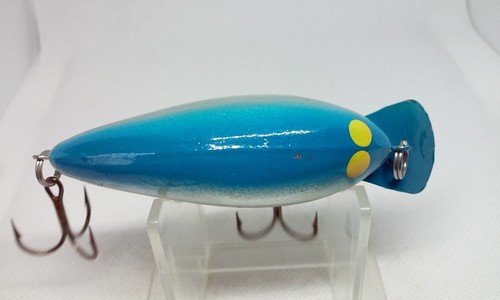 Vtg Bill Norman Lures Big N Chrome/Blue 3" Shallow Crankbait 5/8oz fishing Lure - Picture 4 of 7