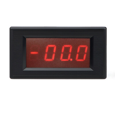 DC 50uA Red LED Digital Microampere Ammeter Panel Digit Current Meter 0-50uA DC