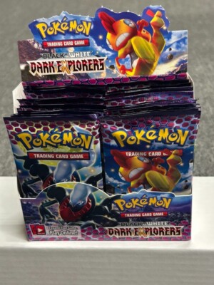 POKEMON DARK EXPLORERS SEALED BOOSTER PACK. *FRESH BOX*   UNWEIGHED