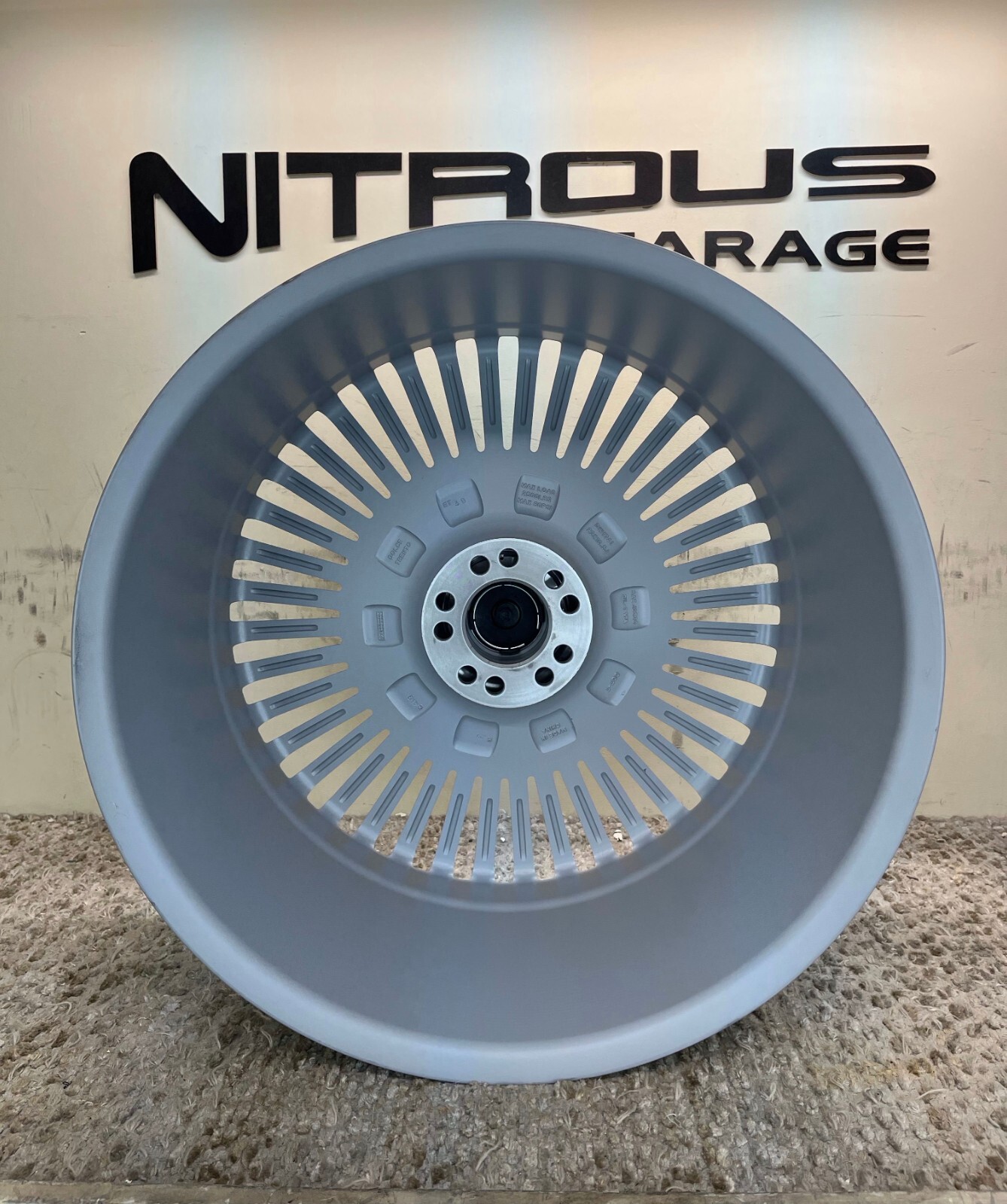 22 DOLCE TRENTO SILVER STAGGERED WHEELS FITS BENTLEY FLYING SPUR SEDAN 2003-2018