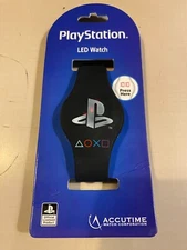 Sony PlayStation Official Licensed LED Watch NEW (Accutime Watch Corp) TESTED
