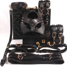 Sex Bondage Gear Handcuffs Sex Games Whip Gag Toy Kit for Couples Sex Toys BDSM
