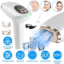3In1 Ice Cooling Laser Hair Removal Painless Permanent At-Home IPL Hair Removal