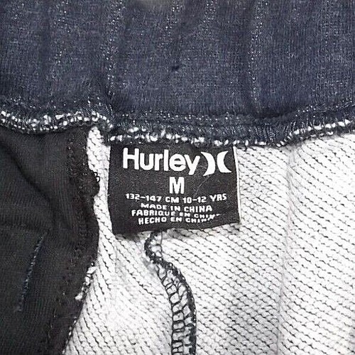 Hurley X20-DRI Youth Boys Med Activewear Obsidian Heather Knit Jogger Pants, New - Picture 3 of 10