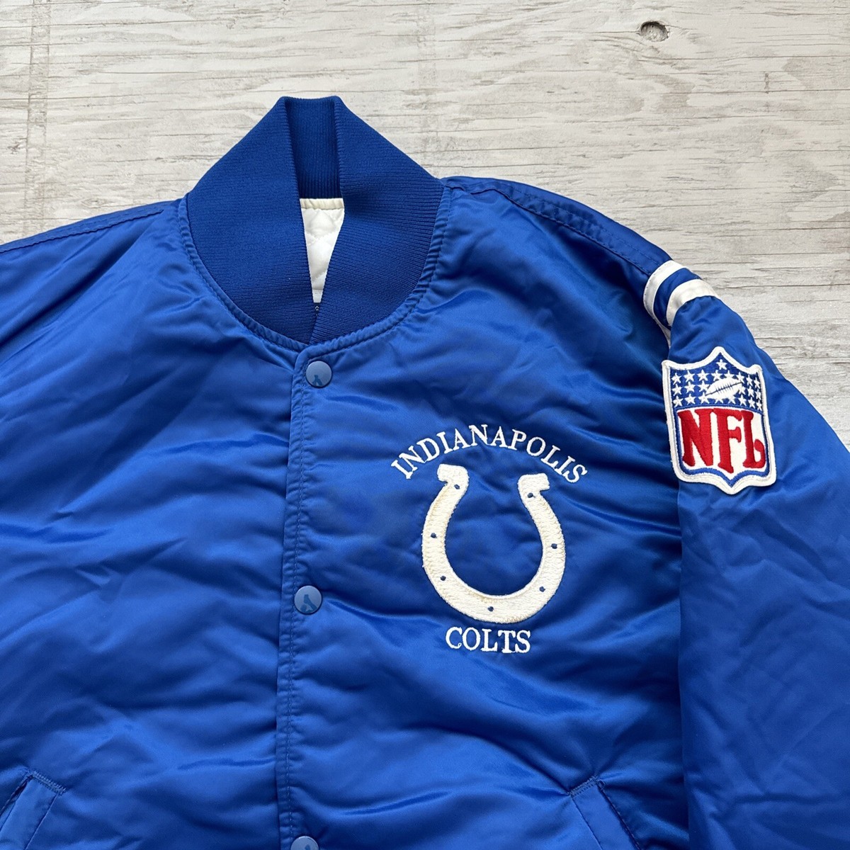 Vintage 90s NFL Starter Indianapolis Colts Satin Football Vintage 90s NFL Starter Indianapolis Colts Satin Football