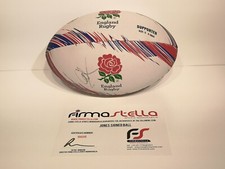 Eddie Jones England Signed Rugby Ball Six Nations Sports Autograph Full Size COA