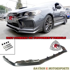Fits 18-21 Subaru Wrx Sti Only Mpx-style Front Lip Urethane