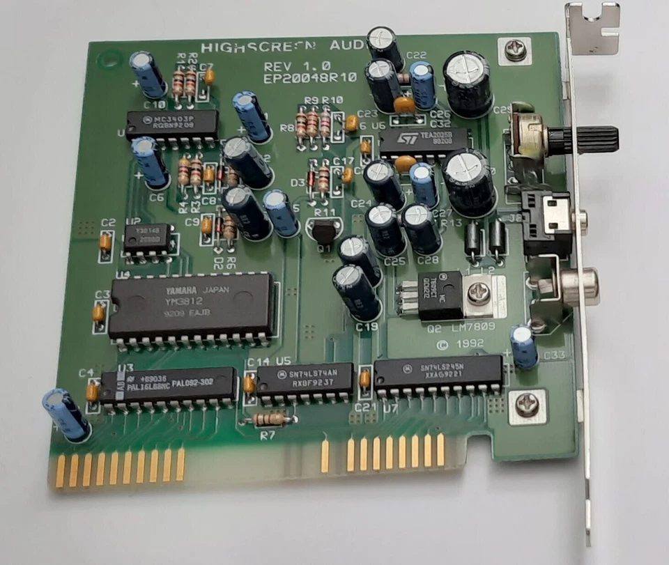 Highscreen / Octek EP20048R10 8-bit ISA Soundkarte (Adlib, OPL2, retro, 1992) - Bild 2 von 4