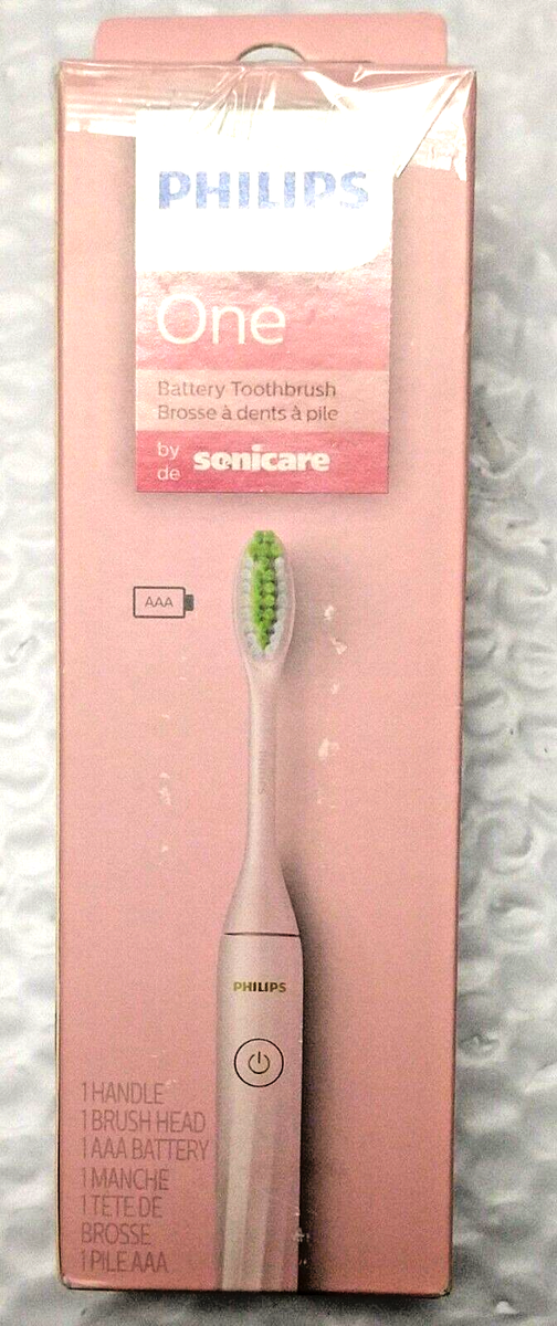 Brosse à Dents électrique Philips Sonicare One HY1100/56 - Rose, Acoustique, Neuve