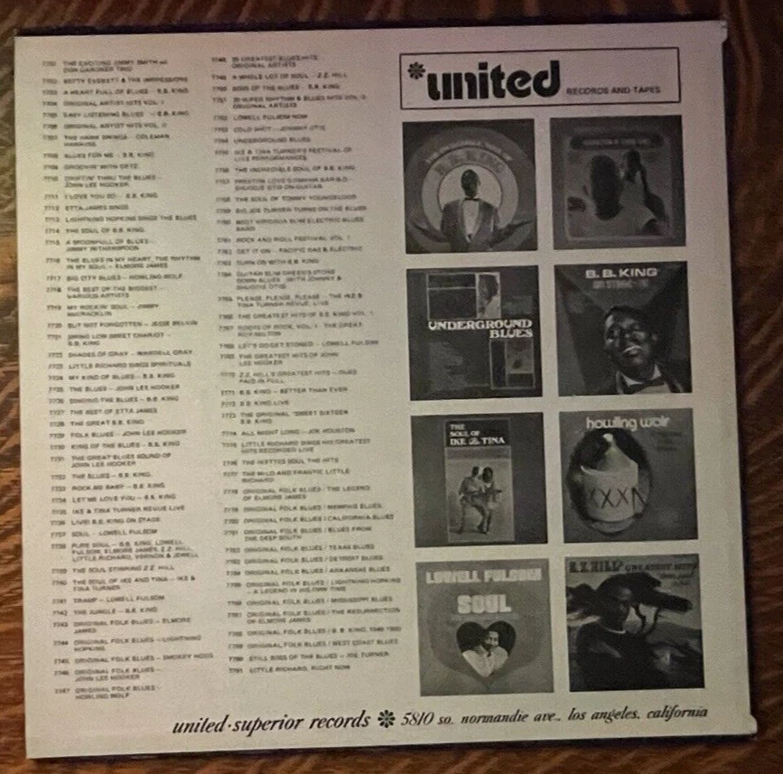 12" LP~B.B. KING~ 1967~ THE JUNGLE~ KENT LBL. # KST-521~ STEREO - Image 2 of 4