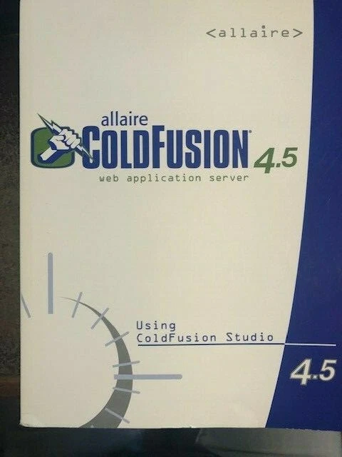 Software de estudio Cold Fusion Allaire ColdFusion 4.5 para Windows 95/98/NT 4.0  Foto 3 de 4