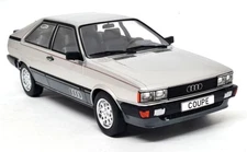 MCG 1/18 - Audi Coupe GT 1980 Silver (B2) Diecast Scale Model Car