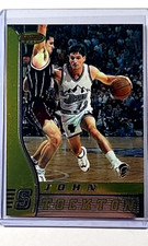 1996 1996-97 Bowman's Best #30 John Stockton HOF Utah Jazz Basketball Card