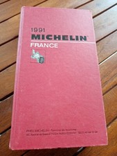 bon etat-Guide Rouge Michelin France 1991-lot-frais port gratuit-free shipping!