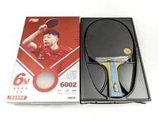 Table Tennis Racket DHS H6002 Ping Pong Paddle + Cover 6 Star Paddle FL Handle