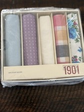 1901 Pocket Squares Assorted Variety 5-pack