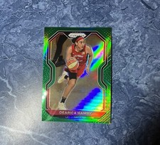 2021 Prizm WNBA DEARICA HAMBY Green PRIZM #43 Aces