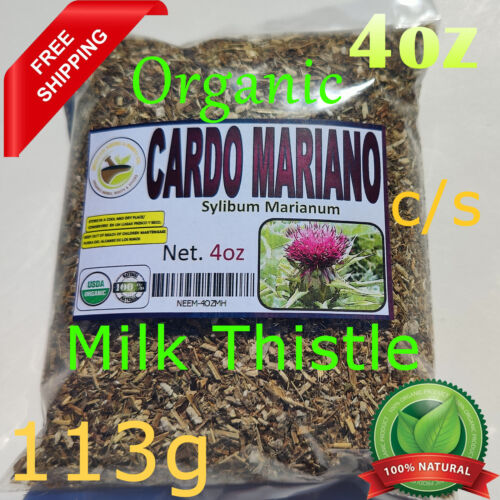 Cardo Mariano 4oz, Milk Thistle Herbs, Liver Cleanser support Higado Graso - Picture 1 of 9