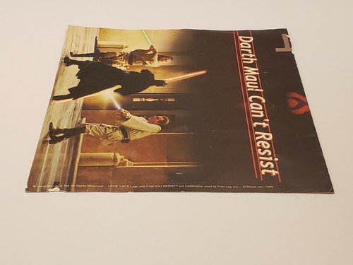 1999 Star Wars Episode I Lays Poster Can You Resist? Darth Maul Obi-Wan 7.5 x 14 - Picture 5 of 10