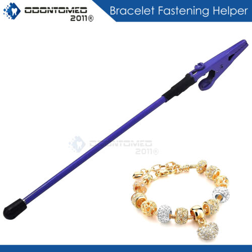 6'' Purple Bracelet Tool Partner Jewelry Helper Fastening Hooking Jewelry Clasps - Picture 2 of 3