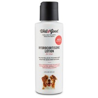Well & Good Dog Hydrocortisone Lotion, 4 Oz. on sale Well & Good Dog Hydrocortisone Lotion, 4 Oz. on sale
