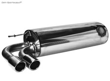 Bastuck Racinganlage ab Kat BMW 3er F31 Touring 4Zyl Diesel bis 2015 2x gerollt