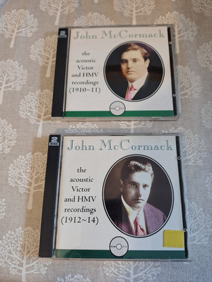 4 CDs John McCormack: Acoustic Victor and HMV Recordings (1910-11 AND 1912-14)