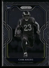 Cam Akers 2020 Panini Prizm #376b Variation Rookie Los Angeles Rams