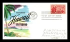 US COVER HAWAII STATEHOOD AIR MAIL FIRST DAY ISSUE SCOTT C55 FLUEGEL CACHET