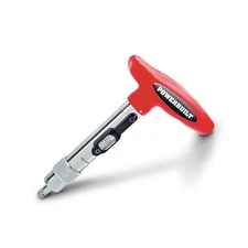 Powerbuilt 1/4 inch Drive Ratcheting T-Handle Torque Wrench, 20-100 in. lb. R...