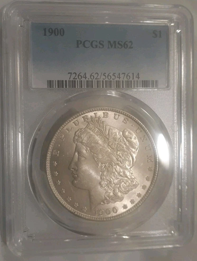 MS 62 Graded 1900 Year Morgan US Dollars (1878-1921) for sale | eBay