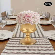 10 Pcs Mini Sized Iron Wedding Centerpieces Vase For Wedding Party Decor Diy Fun