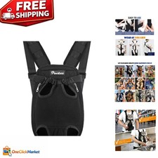 Versatile Pet Carrier Backpack with Quick Release Buckles - For Dogs and Cats