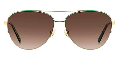 Kate Spade JANECE/G/S Sunglasses Women Gold Green 58mm New  display picture 2
