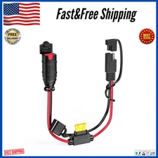 1FT SAE Extension Cord Compatible with NOCO Genius Smart Battery Chargers, 14AWG