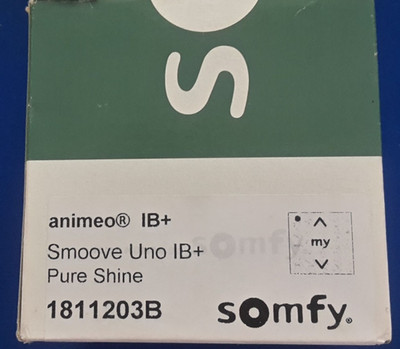 Somfy Smoove Uni IB+ Pure Shine  weiss 1811203B