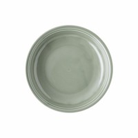 Thomas Trend Colour Suppenteller, Tiefer Teller, Porzellan, Moss Green, 24 Cm