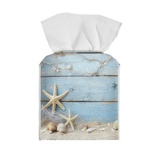 Tissue Box Holder Square Tissue Box Cover Facial Tissue Box Covers Cube Napki...