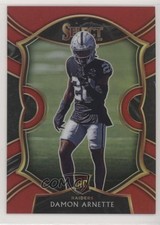 2020 Panini Select Concourse Red Prizm 39/99 Damon Arnette #92 0cz