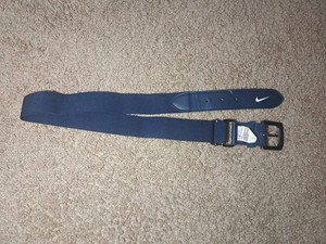 Nike Adjustable Adult Baseball Belt Blue -  One Size Fits Most- Dodger Blue