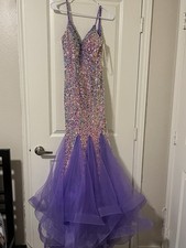 Mermaid style prom dress