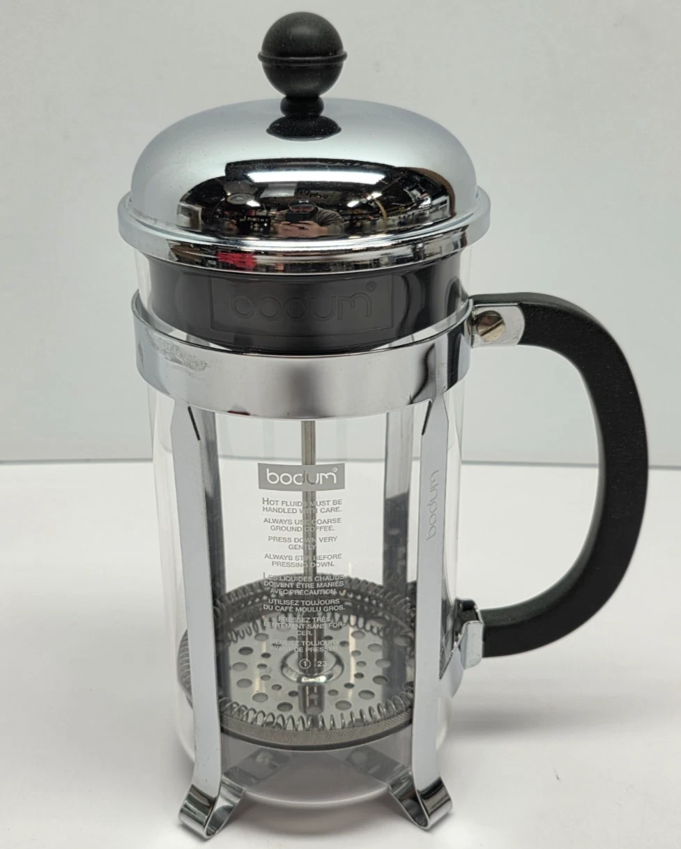Bodum Chambord French Press Coffee Maker Stainless & Glass 34 OZ
Opens in a new window or tab