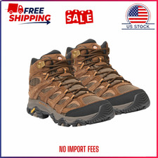Merrell Moab 3 Mid Waterproof Hiking Boots for Men Outdoor Trail Footwear