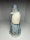 Fenton Glass Santa Clause 8” Satin White, Hand Painted — photo 5