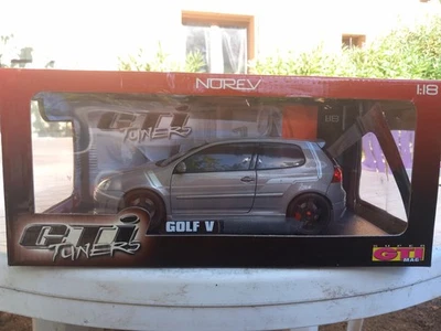 NOREV 1/18 VOLKSWAGEN GOLF ZENDER GRISE - Photo 1/4