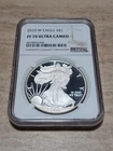AMERICAN SILVER EAGLE 2010 W | 1-OZ SILVER COIN | NGC PROOF 70 ULTRA CAMEO